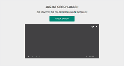 Desktop Screenshot of joiz.ch